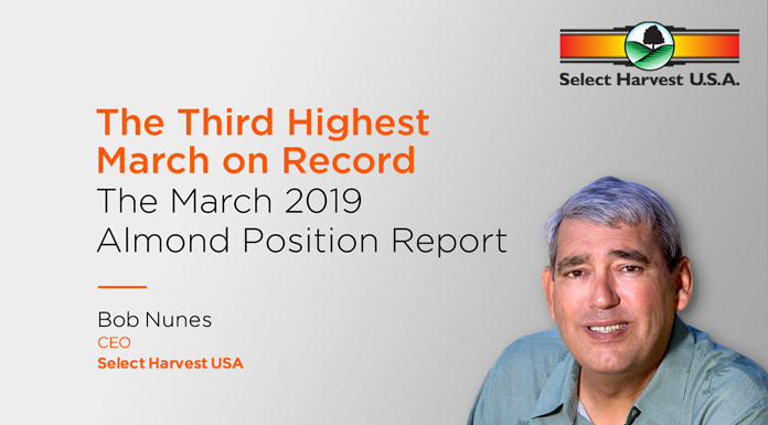 Nut News: The March 2019 Almond Position Report with Select Harvest USA